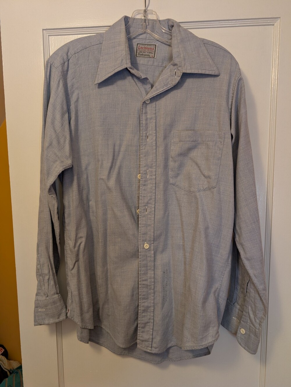Lochlan Light Blue Men's Long-Sleeve Dress Shirt